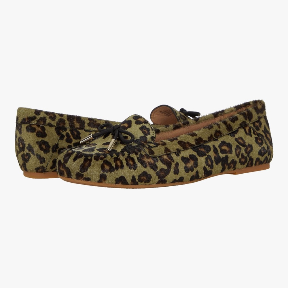 New In Box Jack Rogers Animal Print Moccasins